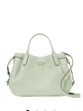 Kate Spade New York
DUMPLING SMALL SATCHEL Light olive
